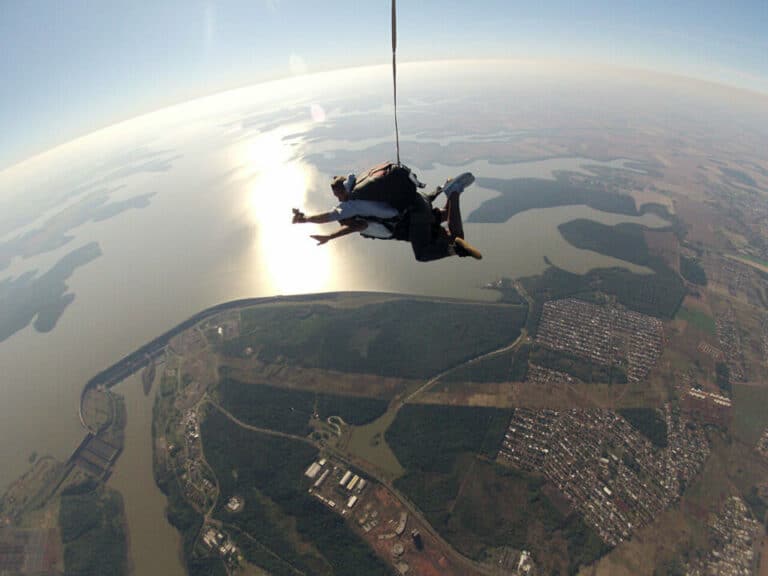 Skydiving in Iguazu