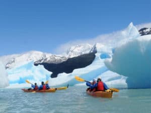 Kayaking in Perito Moreno Glacier