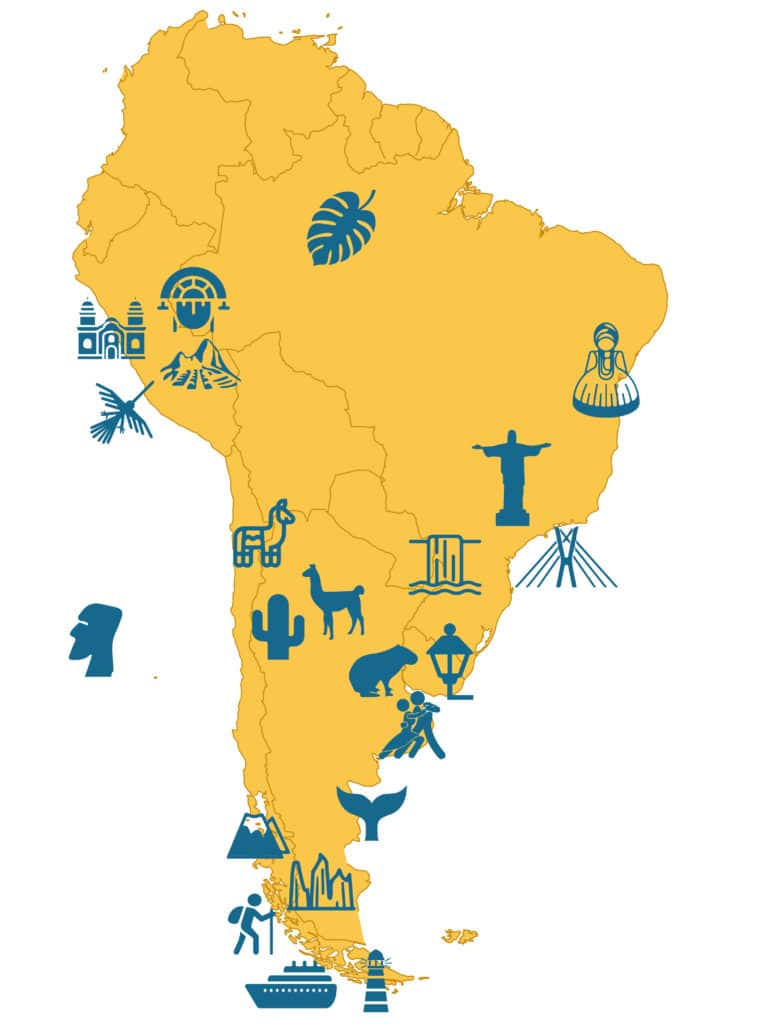 South America - Main Attractions