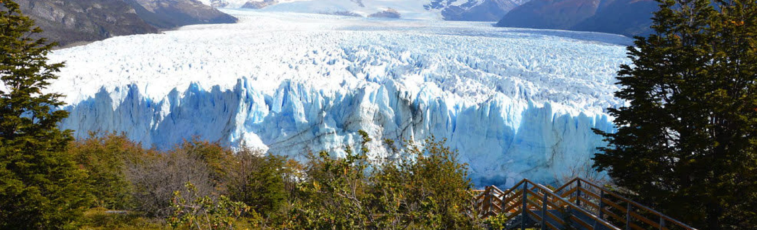 Perito Moreno Glacier in the Map