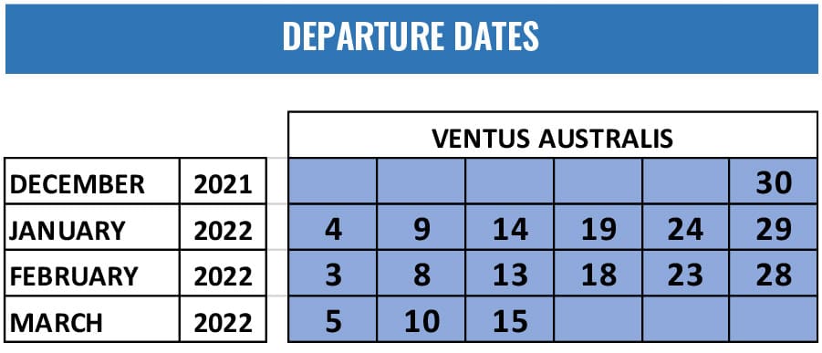 Australis Cruise - Special Departure 2021-2022