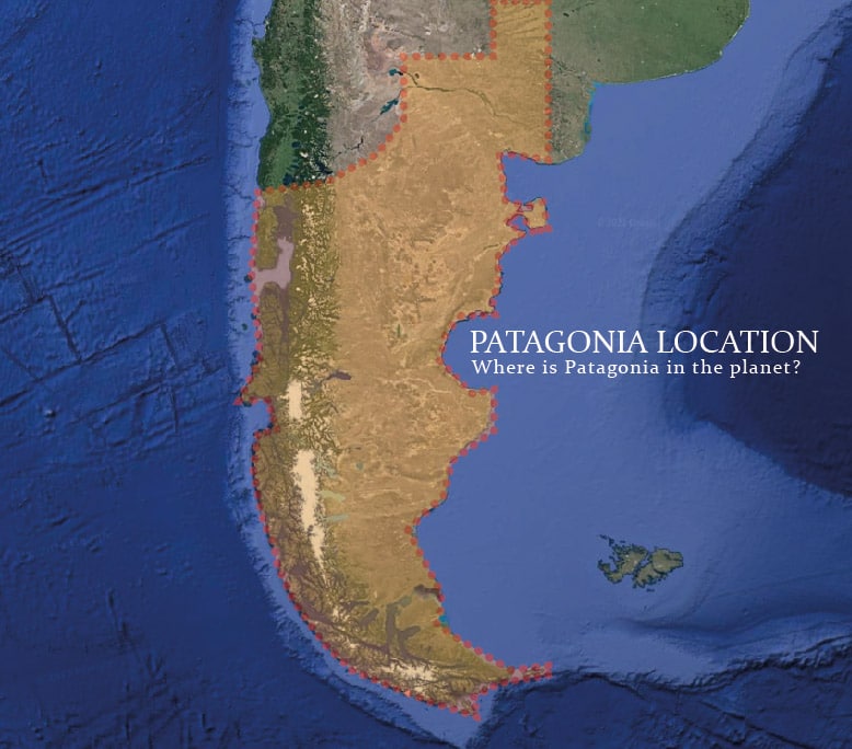 patagonia location map - Is Patagonia a country? Not, but there are two