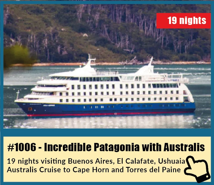 Incredible Patagonia with Australis Cruise