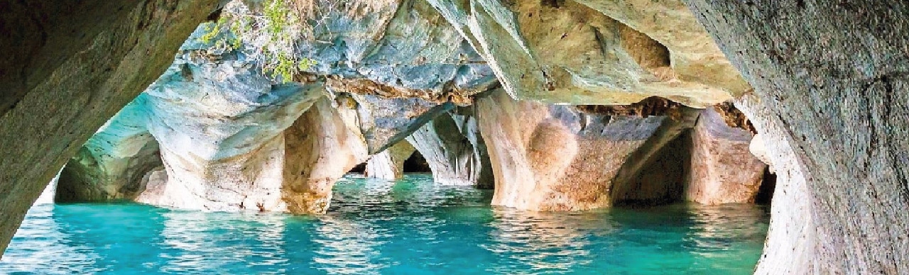 marble cathedral tour in the Carretera Austral, Patagonia, Chile