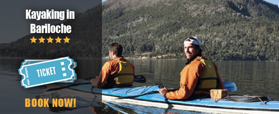 kayaking in bariloche ticket