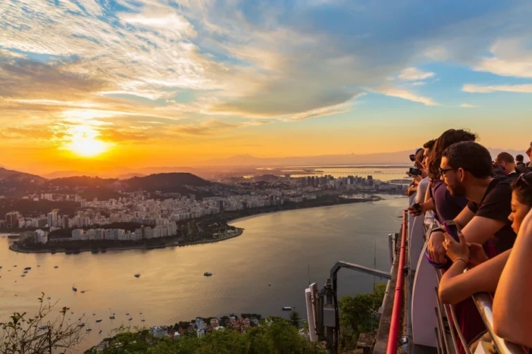 Sunset in Rio de Janeiro