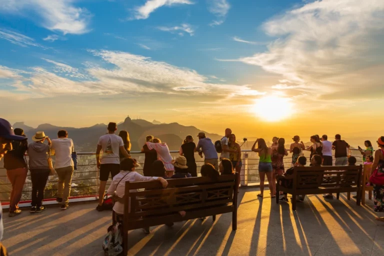 Sunset in Rio de Janeiro